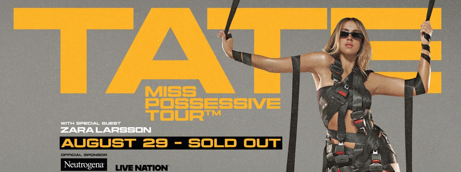 Tate McRae's Miss Possessive Tour 2025